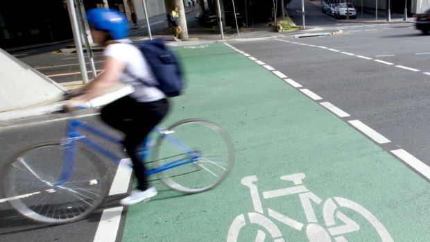 The court precinct was considered to be an important link for CBD cyclists in 2010.