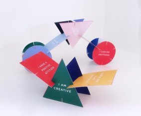 Make and Create's Affirmation puzzle box.