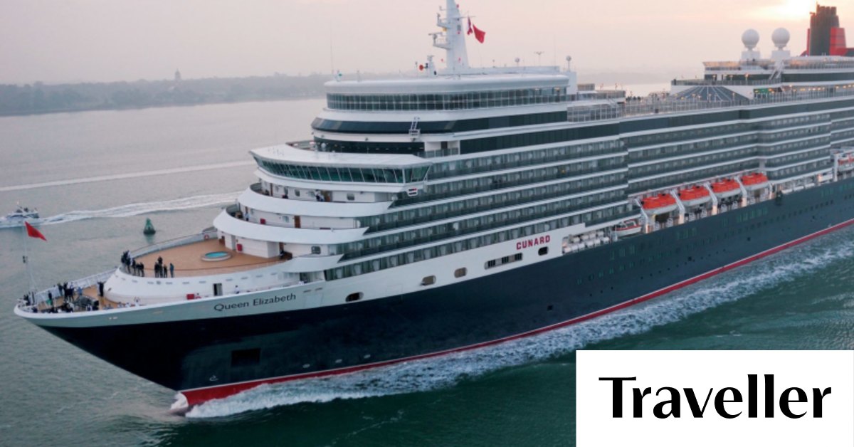 Queen Elizabeth cruise ship On board the successor to the QE2 that now calls Melbourne home
