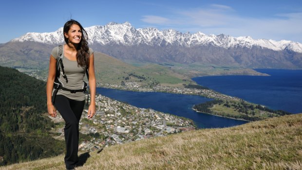 Kiwis are hoping to welcome Australians to destinations such as Queenstown (pictured) in time for this year's ski season.