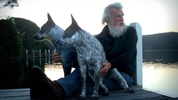 Author Bruce Pascoe, winner of the book of the year and co-winner of the Indigenous Writer's Prize in the 2016 NSW Premier's Literary Awards 