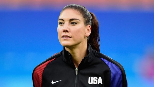 Hope Solo called the Swedish team "cowards".