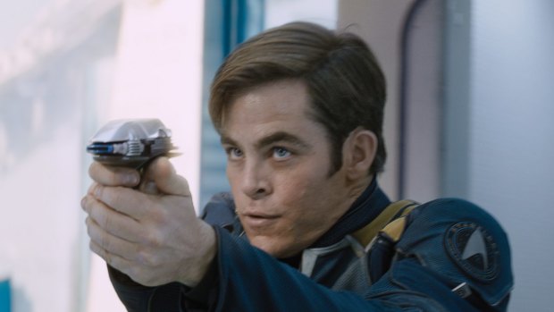 Chris Pine reprises his role as Captain Kirk in <i>Star Trek Beyond</i>. 