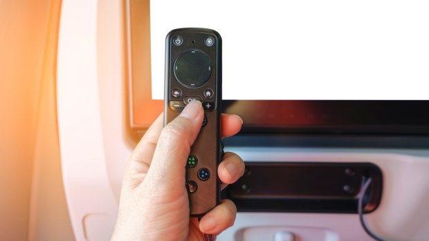 The button you always wanted for your inflight entertainment is coming.