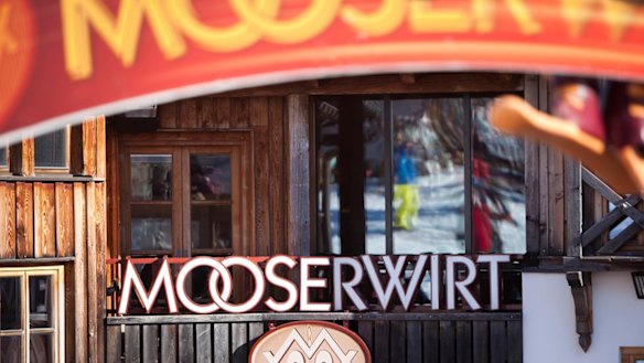 MooserWirt, St Anton, Austria.