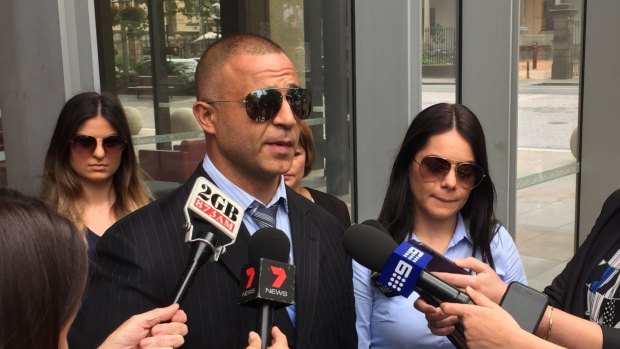 Jessica Silva outside court with her lawyer Adam Houda after her manslaughter conviction was quashed. 