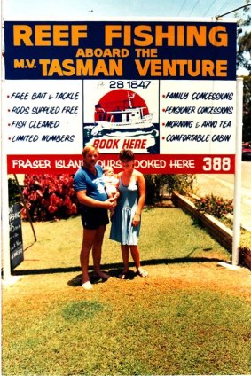 Jill and husband Brian Perry bought the Tasman Venture charter fishing business in 1986, when their daughter was three months old.
