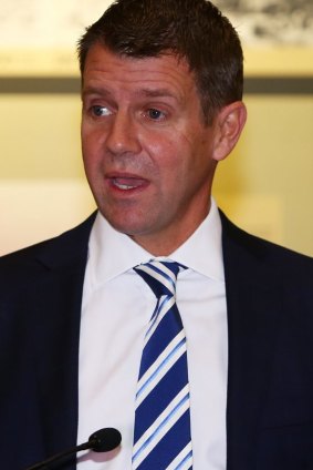 NSW Premier Mike Baird.