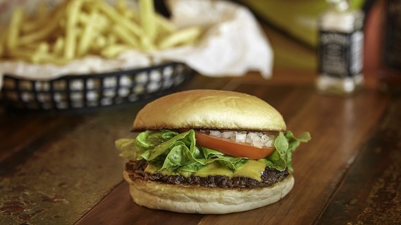 Mary's burgers will be available with meat- or plant-based patties.
