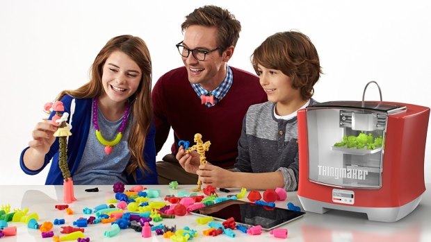 Mattel's new ThingMaker 3D toy printer.