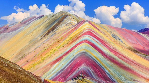 Peru's Rainbow Mountain.