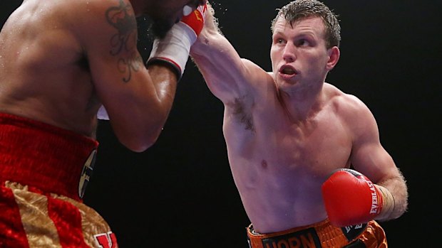 On again: Jeff Horn is once again in line to fight Filipino champion Manny Pacquiao.