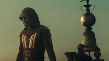 Michael Fassbender in <i>Assassin's Creed</i> 