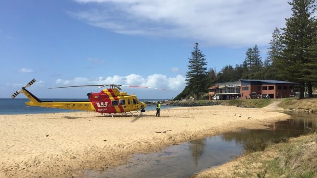 The attack happened at Hallidays Point on NSW coast.