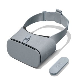 Google's latest VR device, Daydream View.