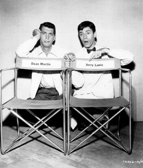 Still of Dean Martin and Jerry Lewis from the documentary <I>Jerry Lewis: The Man Behind The Clown</I>.