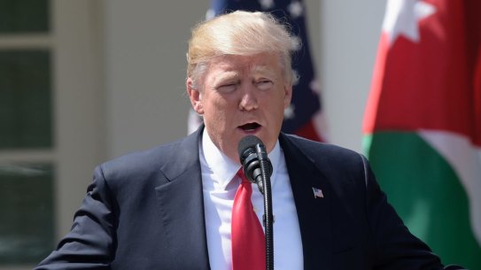 US President Donald Trump.