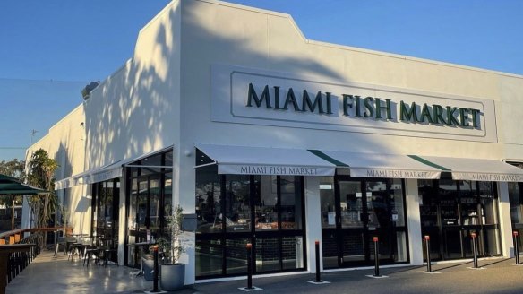 Snap up a $16 bluefin tuna or $15 kingfish sashimi platter at Miami Fish Market. 