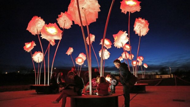 Peony by French collective Tilt will be at Alexandra Gardens this year.