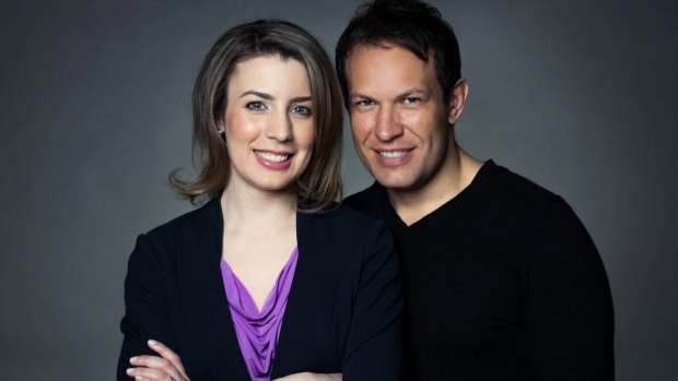 Mass appeal: Emma and Denis Merkas, owners of Melt: Massage for Couples, a business that became an instant winner.