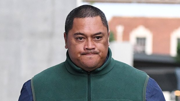 Tamate Heke leaves the Supreme Court in Brisbane on Friday.