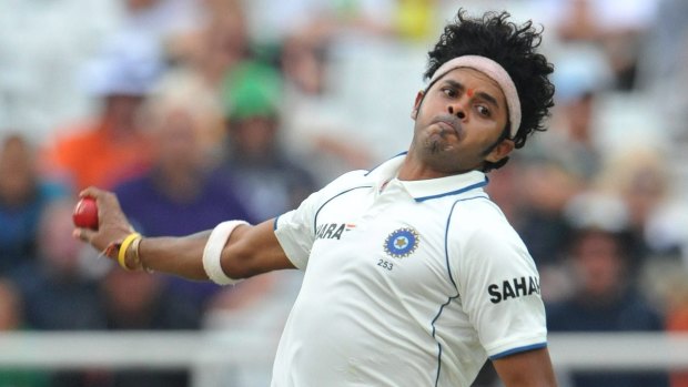 Previous inolvement: Indian cricketer S Sreesanth was banned over spot-fixing claims. 