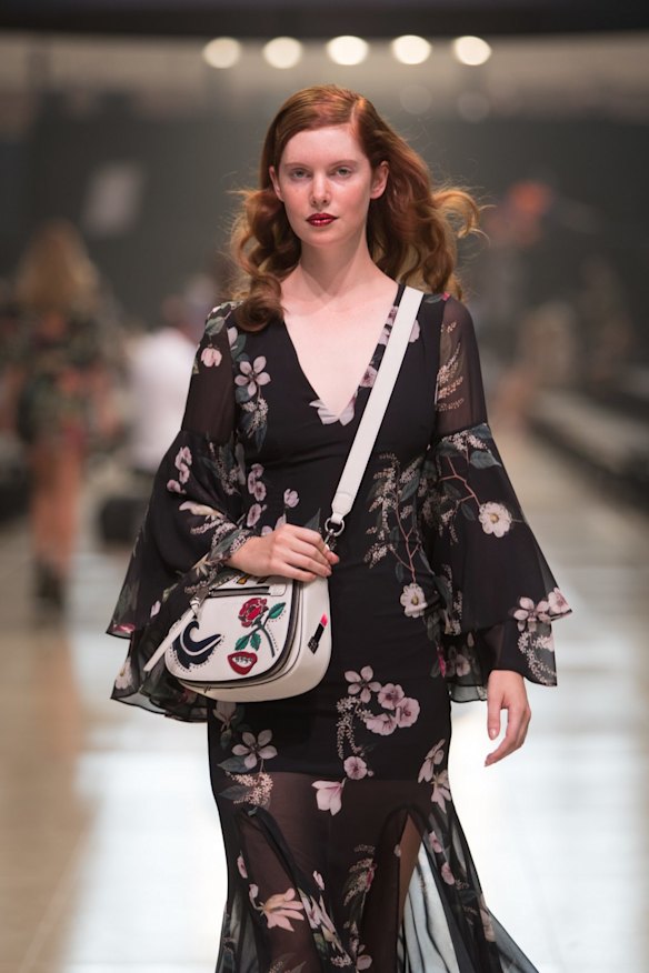 Deep florals are set to be a huge trend for winter 2017.