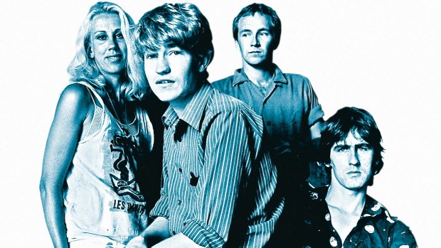 The Go-Betweens (from left) Lindy Morrison, Robert Vickers, Grant McLennan, Robert Forster.