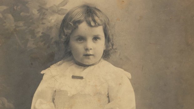 Rosetta's daughter Frances Raphael, aged 2, in Melbourne, 1902. Rosetta left her three years later. She was known as an adult as Billie. 