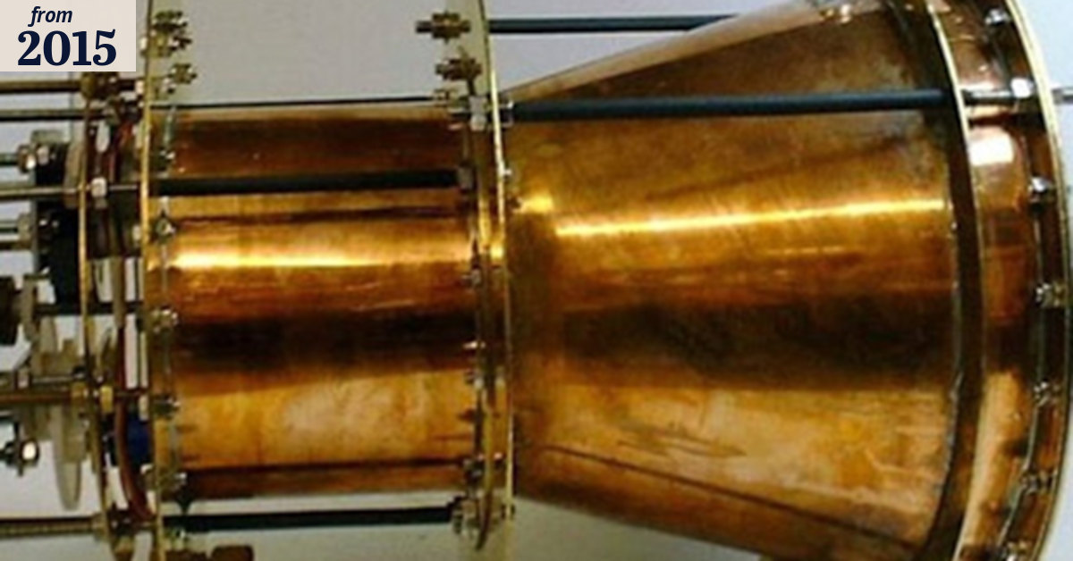 'Impossible' propellantless engine appears to work despite breaking ...