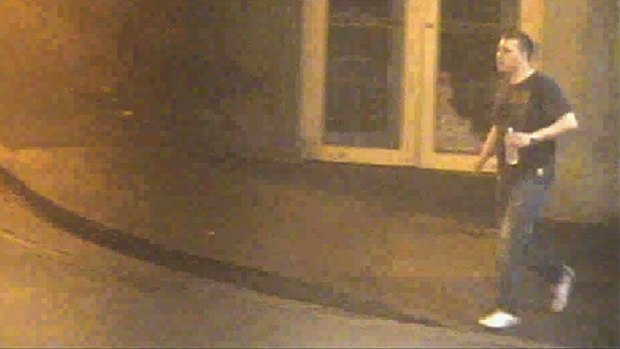 From the CCTV footage released after the attack. It led to Steven Rundell.