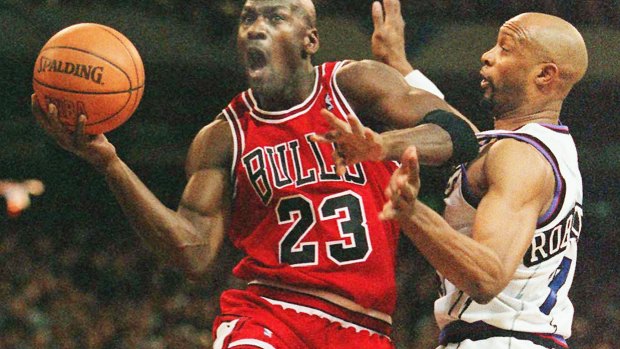 Dubbed the Greatest Of All Time [GOAT]: NBA legend Michael Jordan.