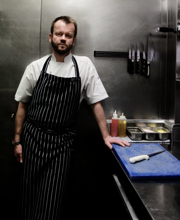 The late Jeremy Strode, pictured in his kitchen in 2013.