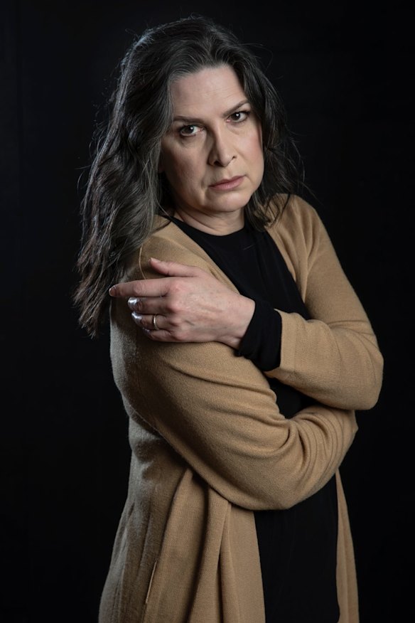 Pamela Rabe stars in Colm Toibin's The Testament of Mary.