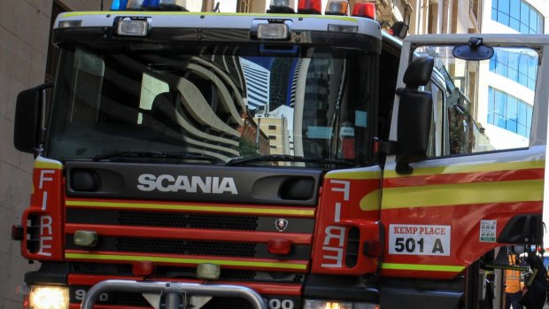 The Queensland Fire and Emergency Service has sent six fire crews to a fire in Carina.