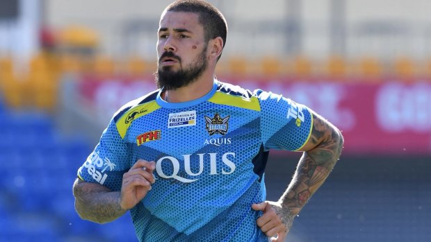 Humour intact: Nathan Peats, who has been poking fun at Konrad Hurrell on Twitter, is on track to play in round one.