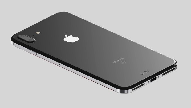This render by industrial design student Imran Taylor shows a hypothetical iPhone X with a 3D camera.