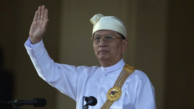 Myanmar President Thein Sein has released a video warning of violence if his party loses power. 