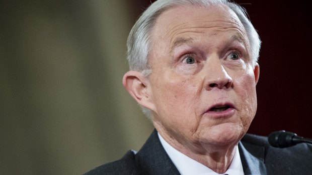 US Attorney General Jeff Sessions.