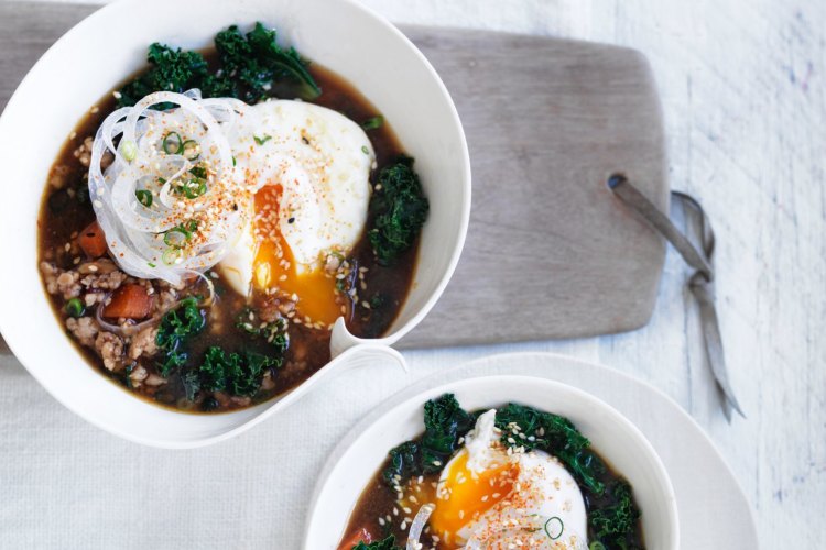 Miso soup is an early morning pick-me-up in Japan.