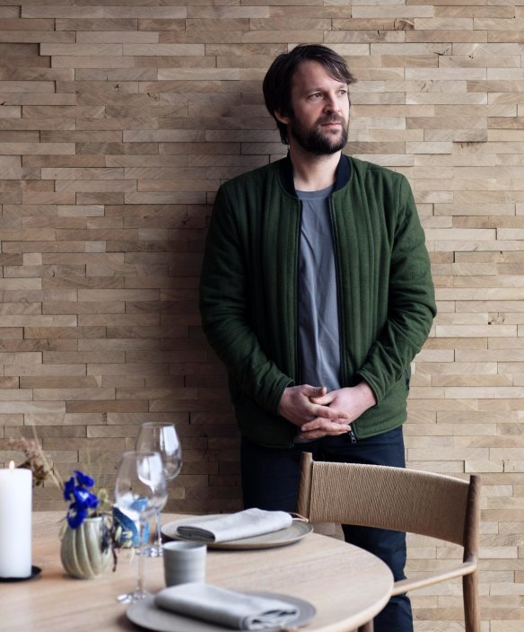 Rene Redzepi at Noma 2.0 in Copenhagen.