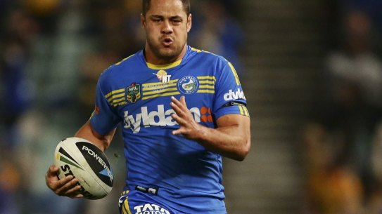 Heading to the Gold Coast: Former Parramatta star Jarryd Hayne.
