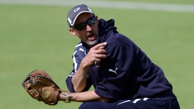 War of words: Jason Gillespie has labelled the Australian Ashes squad a 'Dad's Army' because of their  ages.