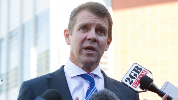 NSW Premier Mike Baird is suffering a voter backlash.