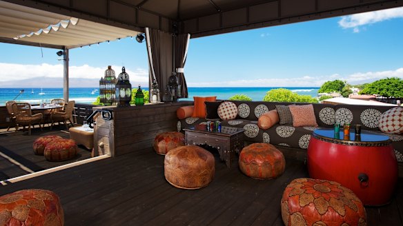 Mick Fleetwood has been known to entertain customers on the rooftop of his Maui bar.