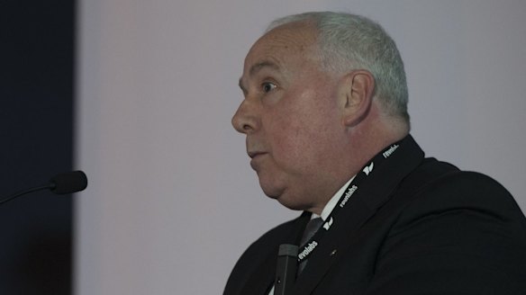 Fair Work Commission President Iain Ross.