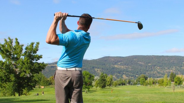 Tee off ... if you can find a Qantas-approved course that suits you.