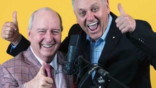Alan Jones and Ray Hadley claimed Mike Baird was talking to developers about selling Wentworth Park.