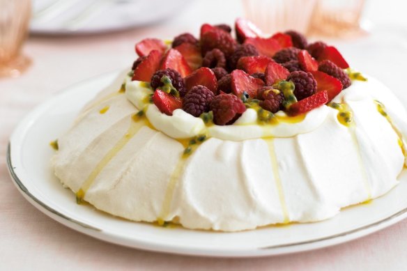 Soft peaks: a mountain of meringue.