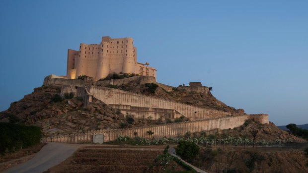 The fortress, as you'd expect, offers a commanding view of its surrounds.